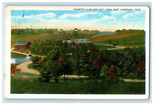 c1920s Country Club and Golf Links, East Liverpool Ohio OH Postcard picture