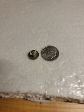 Vintage Masonic Viking Lapel Pin / Screw Back / Silver/ Makers Mark ? picture