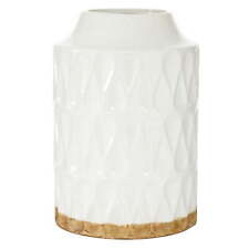 Geometric White Porcelain Vase picture