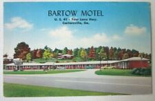 Cartersville Georgia 1950-60s Postcard Bartow Motel & Restaurant - A-6 picture