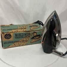 Vintage General Electric F49 World Wide Travel Iron picture