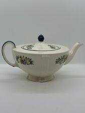 Antique Cauldon England Flower/Fruit Teapot W/Lid picture