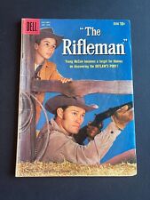 Four Color #1009 - The Rifleman, Chuck Connors photo cover (Dell, 1959) Fine- picture