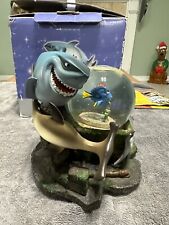 Disney Store Finding Nemo Snow Globe 3 Sharks Dory Nemo See Description READ picture