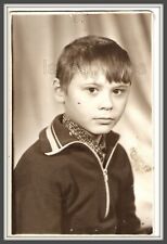 Schoolboy Good looking young boy teen Sports sweater Handsome guy original photo picture