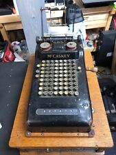 Vintage 1919-1920 McCauley cash register In great condition picture