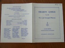 Shinglehouse Pennsylvania PA Sharon Lodge Free Mason 598 Masonic 1949 picture