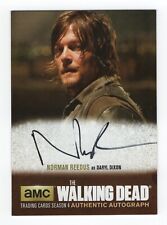 Walking Dead season 4 Part 1 NR1 auto card of Norman Reedus as Daryl Dixon picture