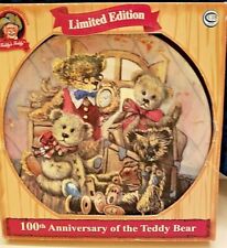 Dan-Dee 100th Anniversary Teddy Bear Collector's Plate Limited Edition NIB picture
