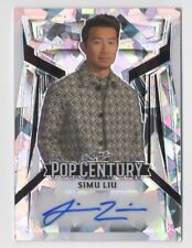 Simu Liu 2023 Leaf Pop Century Autograph Card Auto Shang-Chi /25 picture