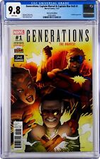 Generations Captain Marvel & Mar-Vell #1 CGC 9.8 (Nov 2017) Stan Lee Box Edition picture