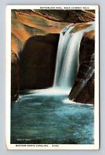 Chimney Rock NC-North Carolina, Bottomless Pool, Antique, Vintage Postcard picture