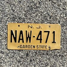 1959 New Jersey License Plate Garage Auto Tag Wall Decor Initials Name NAW 471 picture