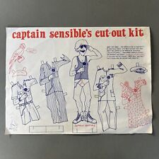 1980’s Captain Sensible’s Cut-Out Kit Rare Promotional picture