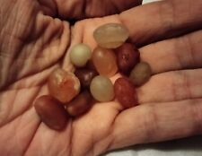 11 pcs. Natural Gobi Candy Agate small specimen collection, 17.4 grams, New picture
