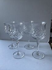 Towle Crystal Leyland Wine Glasses Vintage Set Of 4 picture