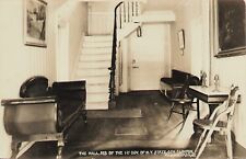 New York State Governor Clinton House Hall Poughkeepsie 1910 AZO RPPC Postcard picture