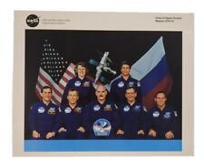 NASA Photo Space Shuttle STS-79 Atlantis Crew Mir Space Station 1996 picture