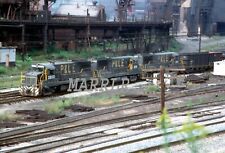 RR Print-PITTSBURGH & LAKE ERIE P&LE 2800 Action at Youngstown Oh  9/3/1980 picture