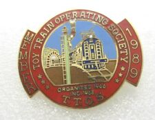 Vintage 1989 Toy Train Operating Society TTOS Lapel Pin (A737) picture