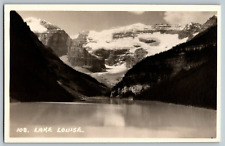 RPPC Vintage Postcard - Lake Louise Canada 1938 - Real Photo picture