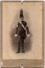 CIRCA 1890s CABINET CARD LLOYD CAPT. H. L. COONE WW1 SOLDIER TROY NEW YORK picture
