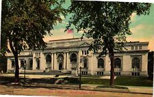 Vintage Postcard- 61560. Carnegie library, Washington DC. Unposted 1910 picture