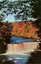 Postcard- Upper Tahquamenon Falls in Autumn, Upper Peninsula, Michigan   0418 picture
