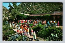 Hemet CA-California, Ramona Outdoor Pageant, Camulas Rancho Vintage Postcard picture