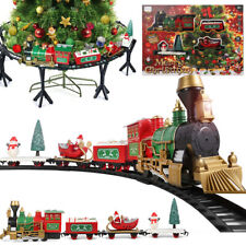 36 PCS Electric Operated Holiday Aroun Tree Christmas Toy Train With Light Sound picture