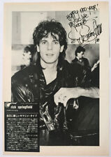 RICK SPRINGFIELD 1985 CLIPPING JAPAN MAGAZINE ML 1J picture