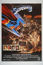 SUPERMAN II 2 Orig. exYU movie poster 1980 CHRISTOPHER REEVE GENE HACKMAN DONNER picture