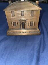 Old Capital Bank and Trust Co. “Indiana’s First Capitol” Piggy Bank picture