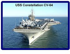 USS Constellation CV-64  US Navy Ship Refrigerator / Tool Box Magnet picture