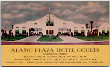 Alamo Plaza Hotel Courts Texas Arkansas Georgia Tennessee Vintage DB Postcard picture