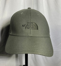 The North Face Logo Classic Fit 100% Cotton Baseball Cap Unisex OS Dark Green picture