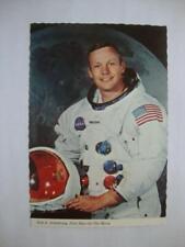 Railfans2 754) Postcard, Astronaut Neil A. Armstrong, The First Man On The Moon picture