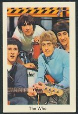 1965-68 DUTCH GUM THE WHO UNNUMBERED SET NON-SPORTS MUSIC CARD VG picture