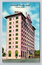 Lakeland FL-Florida Lakeland Terrace Hotel Antique Vintage Souvenir Postcard picture