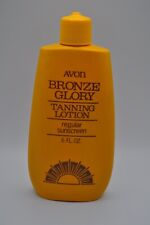 Vintage AVON Bronze Glory Tanning Lotion 6 Fl. Ounces Expired Prop picture