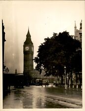 GA165 Orig Photo BIG BEN London England Historic Landmark London England Rain picture