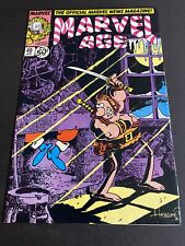 Marvel Age 49, Argones Groo Christmas Cover. High Grade 1987 Marvel picture