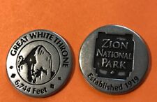 Zion National Park Great White Throne Collectible Token picture