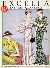 1930s Excella Summer 1933 Quarterly Pattern Catalog 34 pg Ebook Copy on CD picture