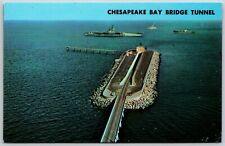 Chesapeake Bay Bridge Tunnel, Virginia - Postcard picture