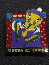 Vtg 1998 Looney Tunes Tweety Bird Skiing Sierra at Tahoe Pin picture