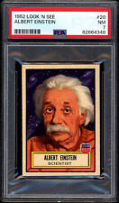1952 Topps Look N See #20 Albert Einstein PSA 7 CENTERED NEW CERT picture