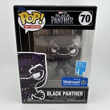 Funko Pop Art Series - BLACK PANTHER - Black Panther - Walmart - #70 picture