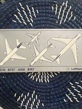 Lufthansa DC10 B737 A310 B747-400 Schabak miniature model set [G] 4 Airplanes picture