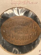 1893 Columbian Exposition on Elongated 1884 Indian Head Cent picture